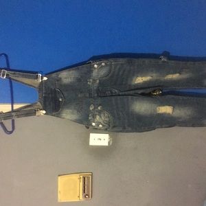 Ripped Vintage Overalls